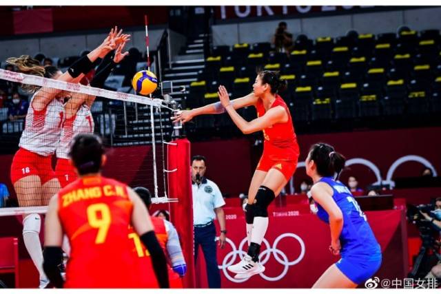 女排小组赛中国队0-3土耳其队