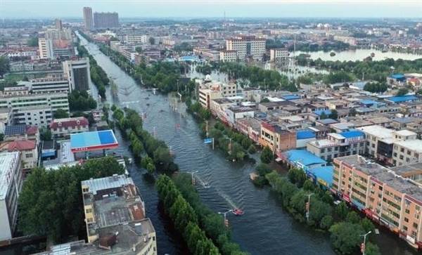 河南10个市县5天降了一年的雨：不少市县日降雨量突破历史极值