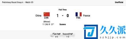 开赛首胜！残奥会中国盲人足球队1-0击败法国队