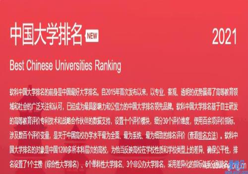 网大大学排名2021最新排名(网大大学排名)